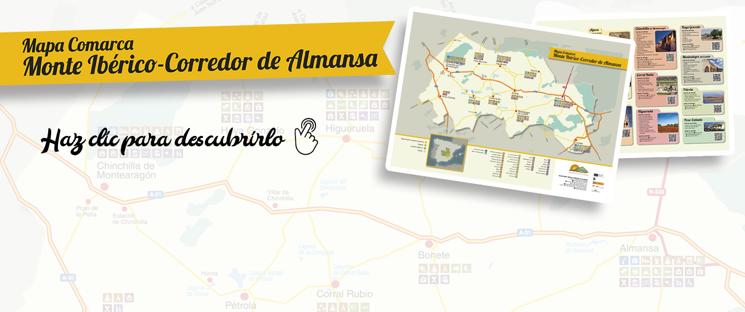 Mapa Monte Ibérico-Corredor de Almansa